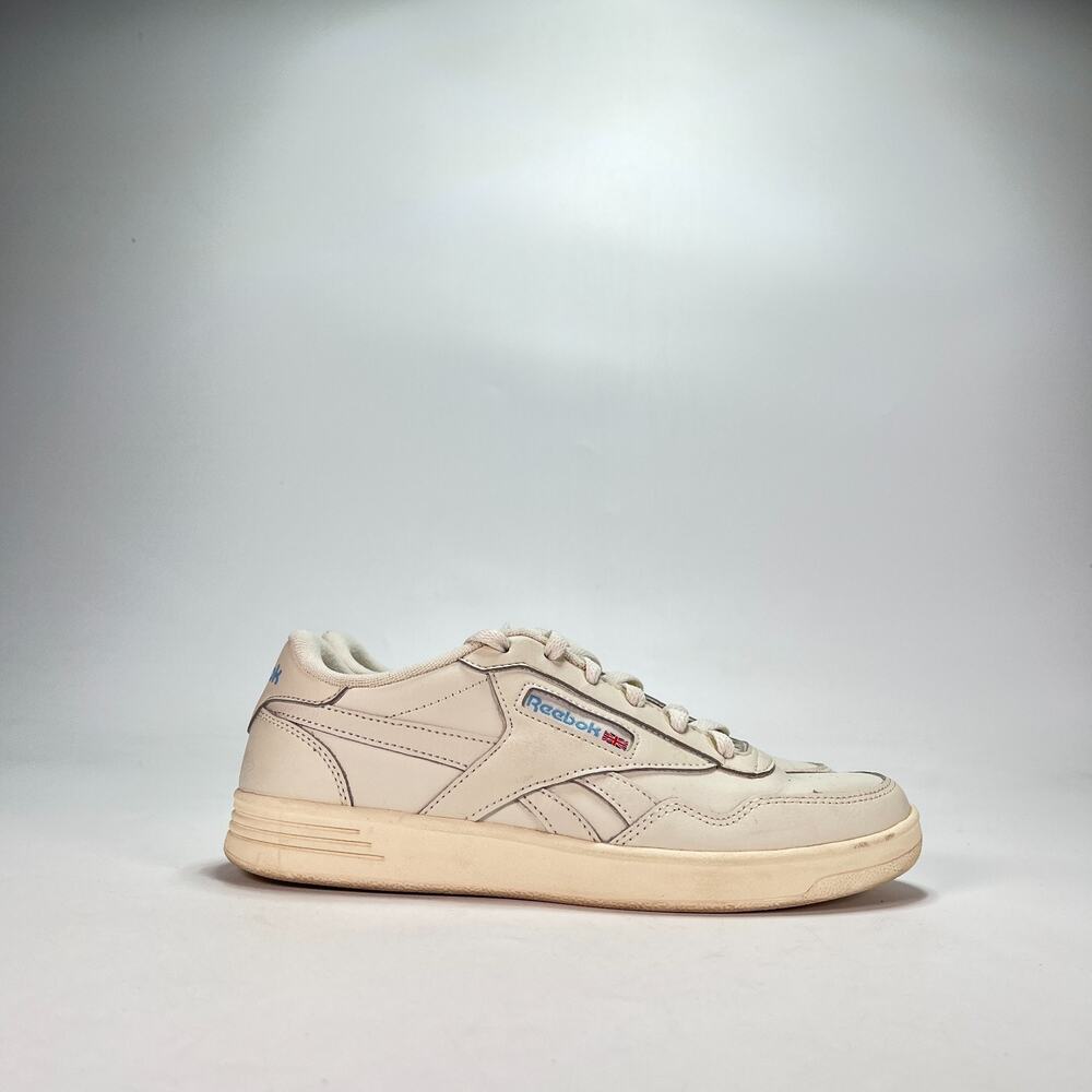 Reebok Court Advance Cream Beige Low Top Casual Sneakers Shoes Women's Size 8.5